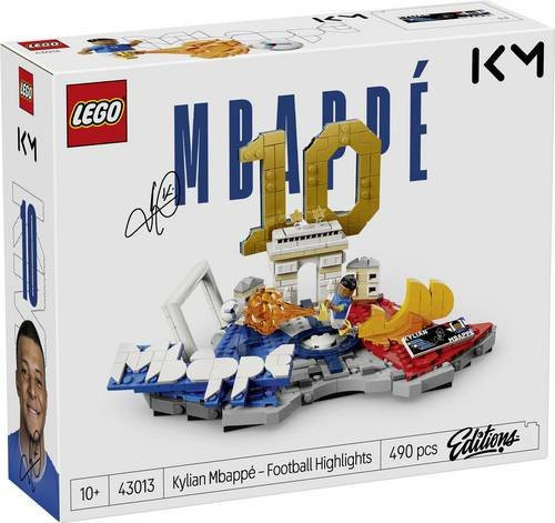 LEGO Kylian Mbappé Fußball-Highlights Konstruktionsspielzeug ab 10 Jahren - Bild 1