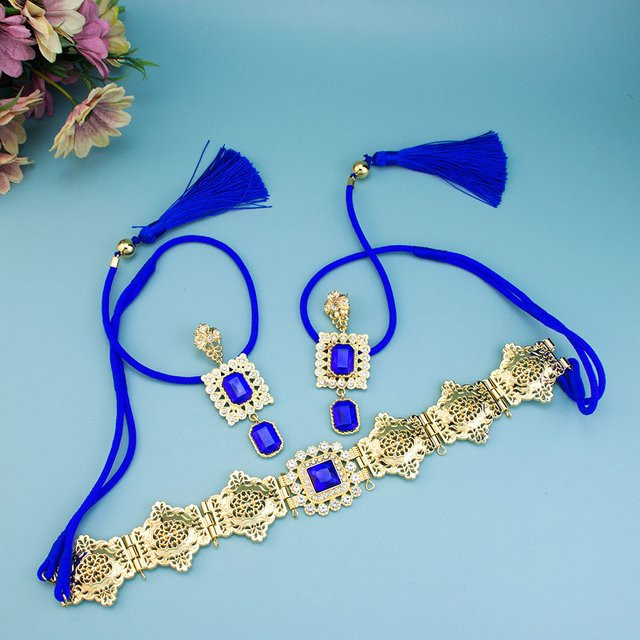 Sun spicems Schmuck-Set, Gold, Kristall, Damen - Bild 1
