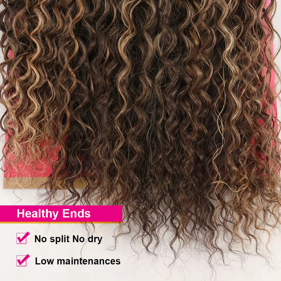 Julianna Haarverlängerung Kinky Curly, 300 g, Bio-Organische Protein-Faser - Bild 4