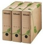 Esselte Archiv-Schachtel ECO DIN A4 braun, 25 Stück aus recycelter Pappe - Bild 1