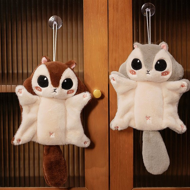 MIAOOWA Pteromyini Fliegende Hamster Plüsch Puppen, Kuscheltiere, Braun, Bunt / Mehrfarbig - Bild 1