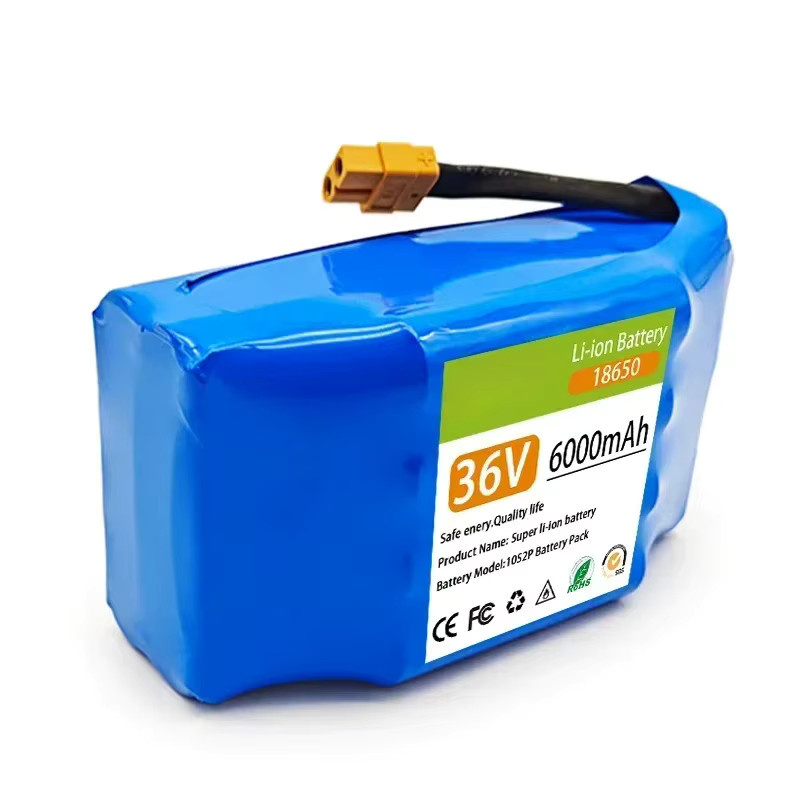Ddadache Lithium-Ionen-Akku 36 V 4,4 Ah 10S2P in Blau für Hoverboards und Elektroroller - Bild 2