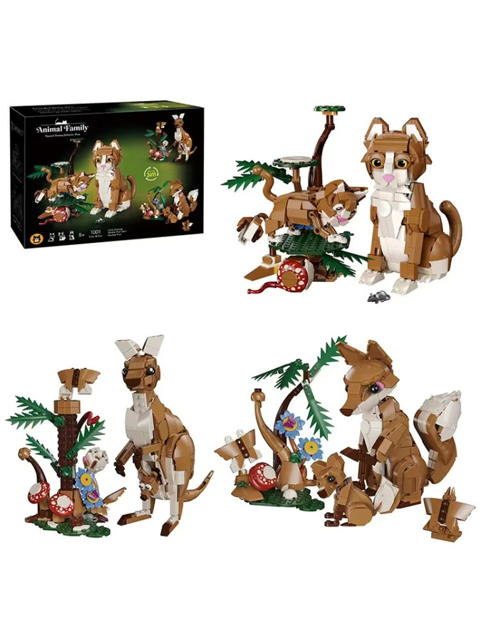 MOC Tierheim-Bauklötzchen-Set, 1.038 Teile, ab 6 Jahren - Bild 6