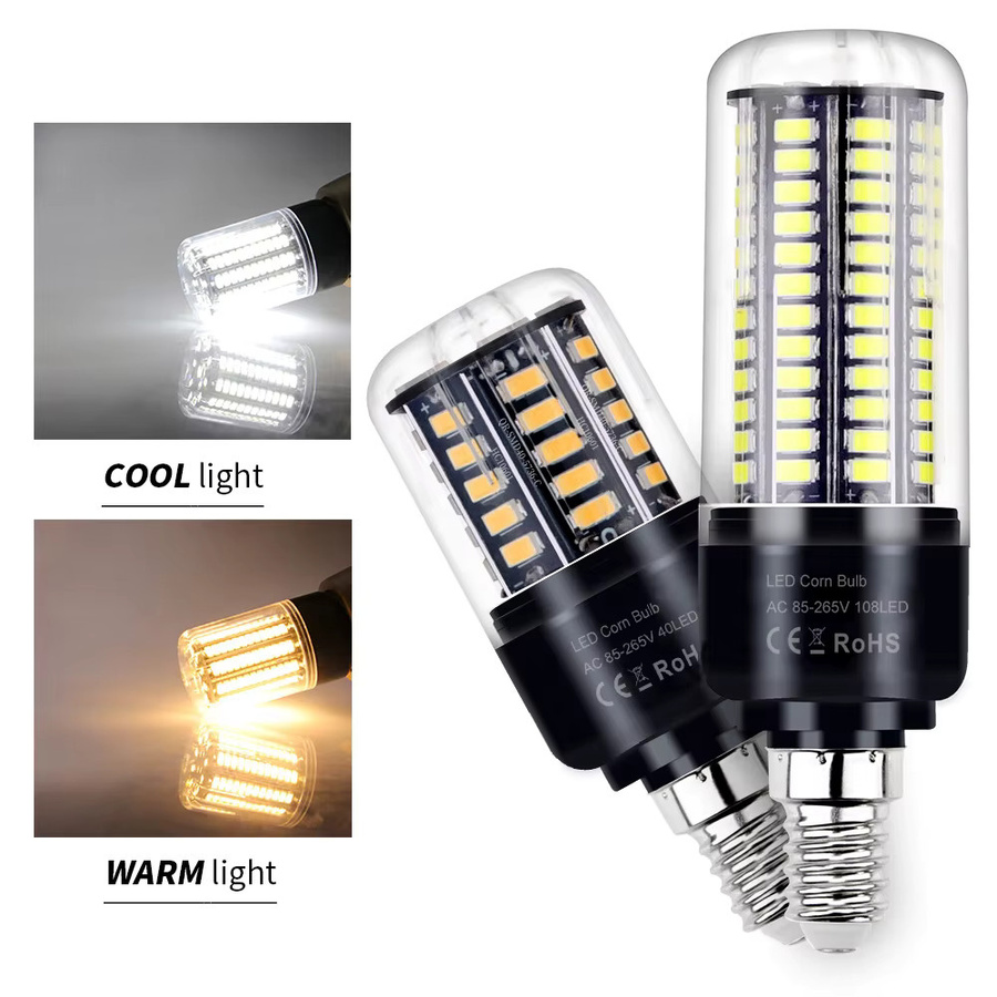 30W LED Mais Glühbirne E27 Weiß mit CCT Farbtemperatur-Wahl für Deckenleuchten und Kronleuchter - Bild 4