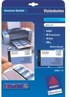 Avery Zweckform Premium Visitenkarten Weiß, 200 Stück, B/H: 85 x 54 mm - Bild 2