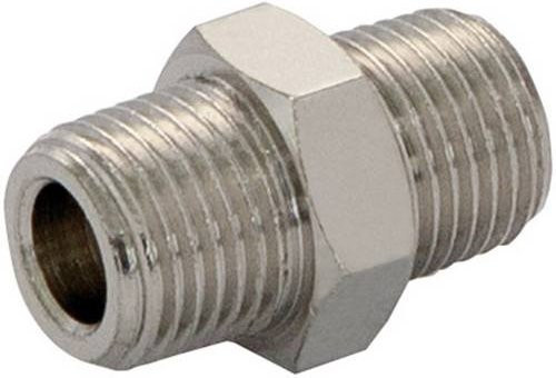 Norgren IMI Gerade-Verbinder 150204828 in Silber mit Außengewinde R1/2 und R1/4 - Bild 1
