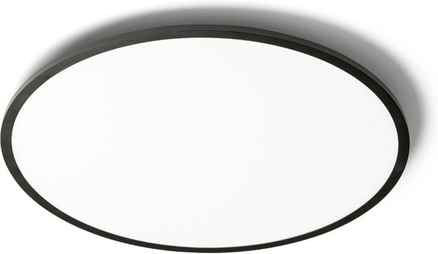 Rendl Deckenleuchte Ciel 59 LED Dimmbar Schwarz in runder Form mit 50 W - Bild 1