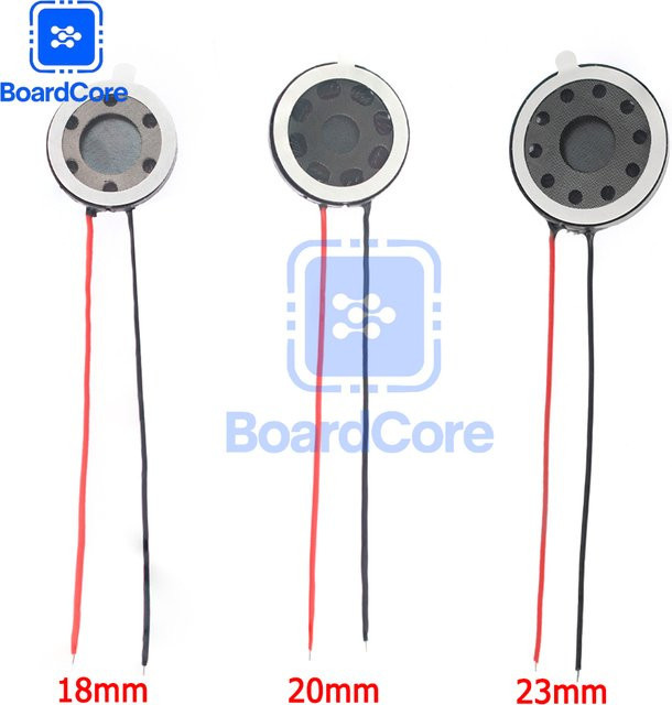 YTDMEN Lautsprecher 1W 8ohm in Schwarz für Tablet, Telefon und Computer - Bild 1