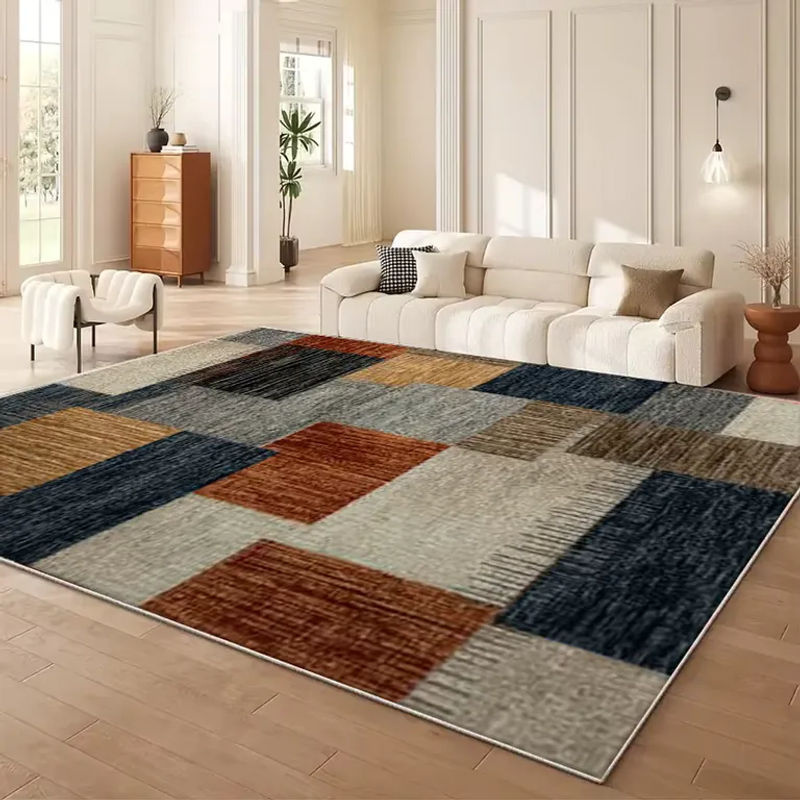 RAKKS Wohnzimmerteppich in Multicolour mit geometrischem Design, moderner Retro-Optik und pflegeleichter Oberfläche - Bild 2