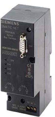 Siemens Busterminal 6GK1500-3AA10 12MBit/s in Grau - Bild 1