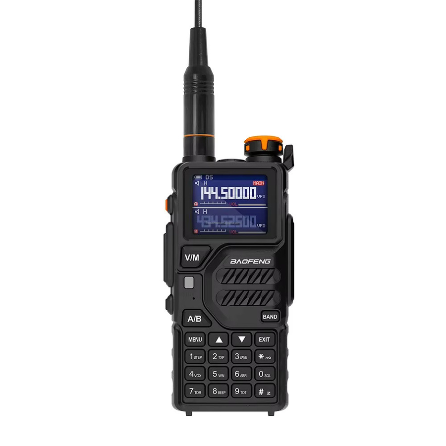 Baofeng K5PLUS Handfunkgerät in Schwarz mit 10W Multiband UHF VHF AM Luftfahrtband, 999 Kanäle und 2500mAh Akku - Bild 7