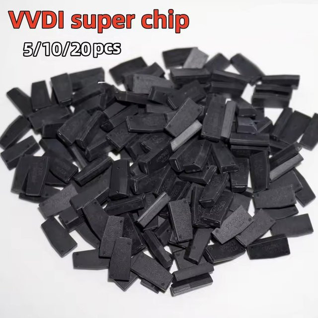 VVDI Super Chip XT27A Transponderchips für ID46 ID40 ID43 4D 8C 8A T3 47, Farbe: Schwarz - Bild 1