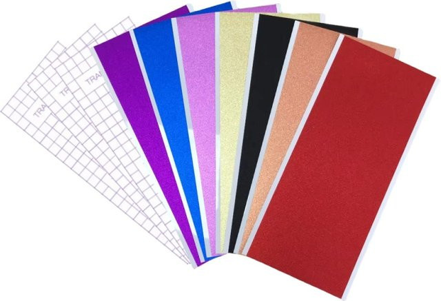 Cricut Smart Glitter Permanent Vinyl für Cricut Joy und Maker zum Basteln von Dekoraufklebern für Tassen, Fenster und Autos - Bild 1