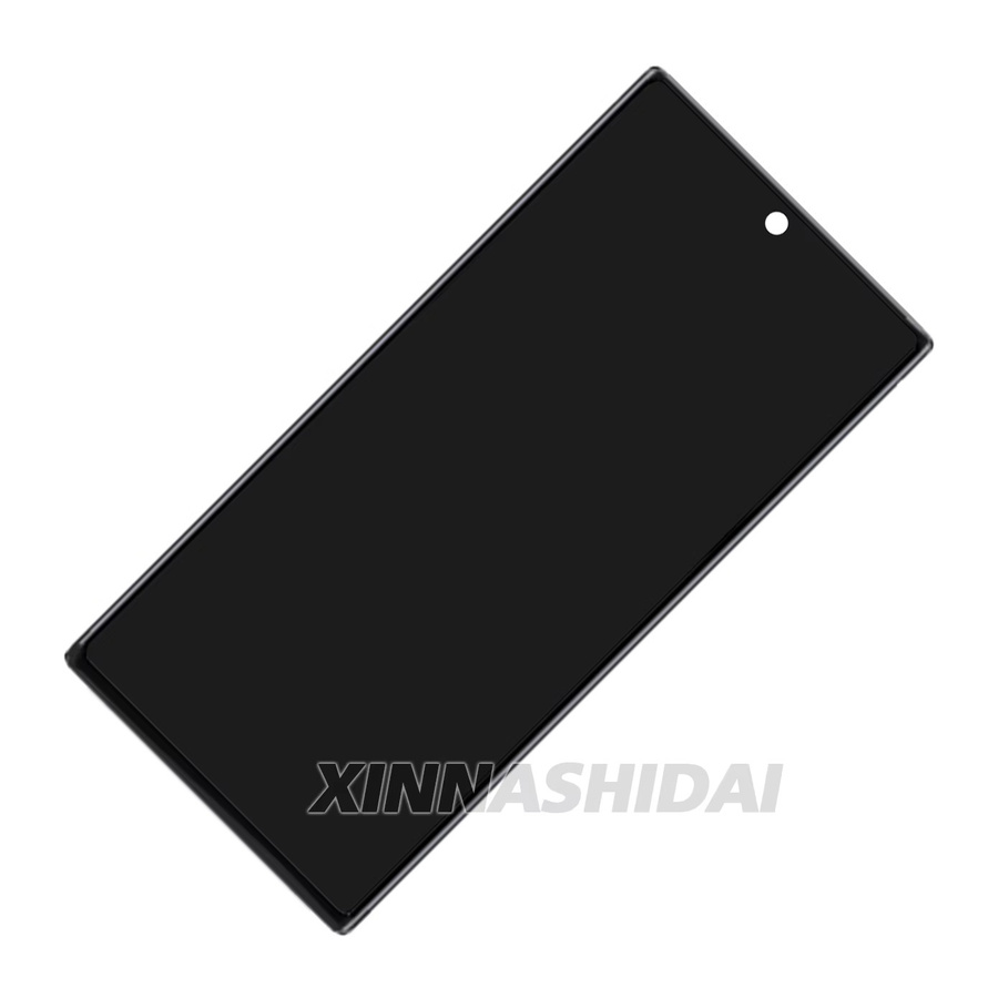 Samsung Galaxy Note 10 N970 N970F LCD-Touchscreen-Digitizer-Baugruppe mit Rahmen in Schwarz - Bild 2