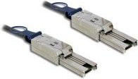 DeLOCK Externes SAS-Kabel mit 4x Shielded Mini MultiLane SAS (SFF-8088), 26-polig (M), Farbe: Silber, Länge: 3 m (83736) - Bild 1