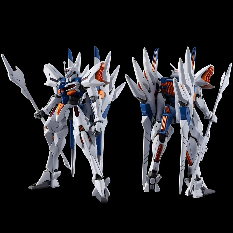 BANDAI HG 1/144 Die Hexe von Mercury Gundam Naion, Actionfigur, Montagemodell, ab 8 Jahren - Bild 3