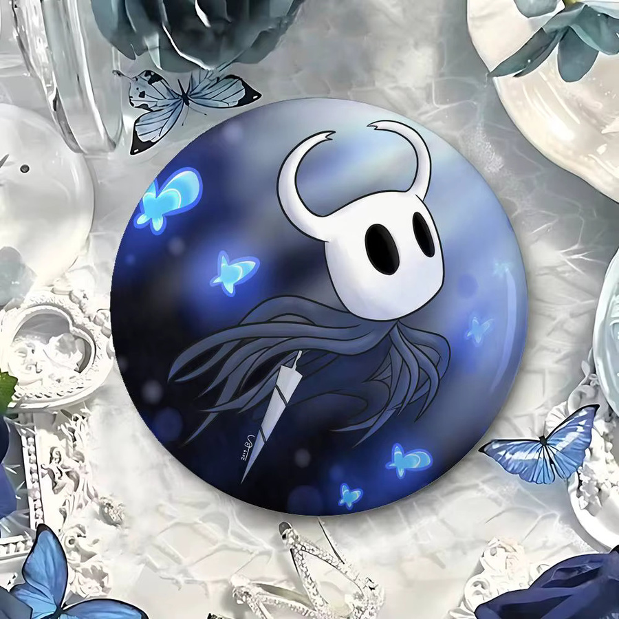 52TOYS Hollow K-Knight Cartoon-Abzeichen, Fantasy, multicolour, round - Bild 6