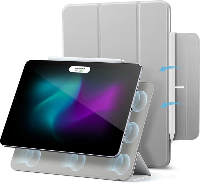 ESR Rebound Hülle für Apple iPad Air 13 (2024, 2025, 2026), Grau - Bild 1