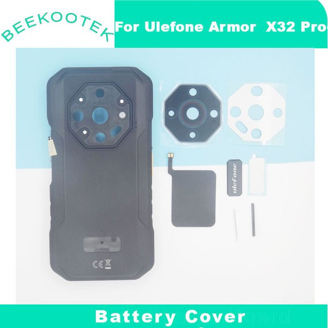 Ulefone Armor X32 Pro Ersatz-Rückseite mit Fingerprint-Sensor und Kameraobjektiv-Schutz - Bild 1