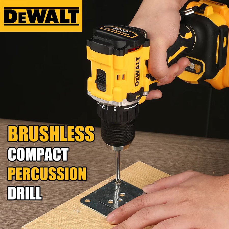 DeWalt DCD805 Akku-Bohrschrauber 20 V gelb bürstenloser Schlagbohrschrauber - Bild 3