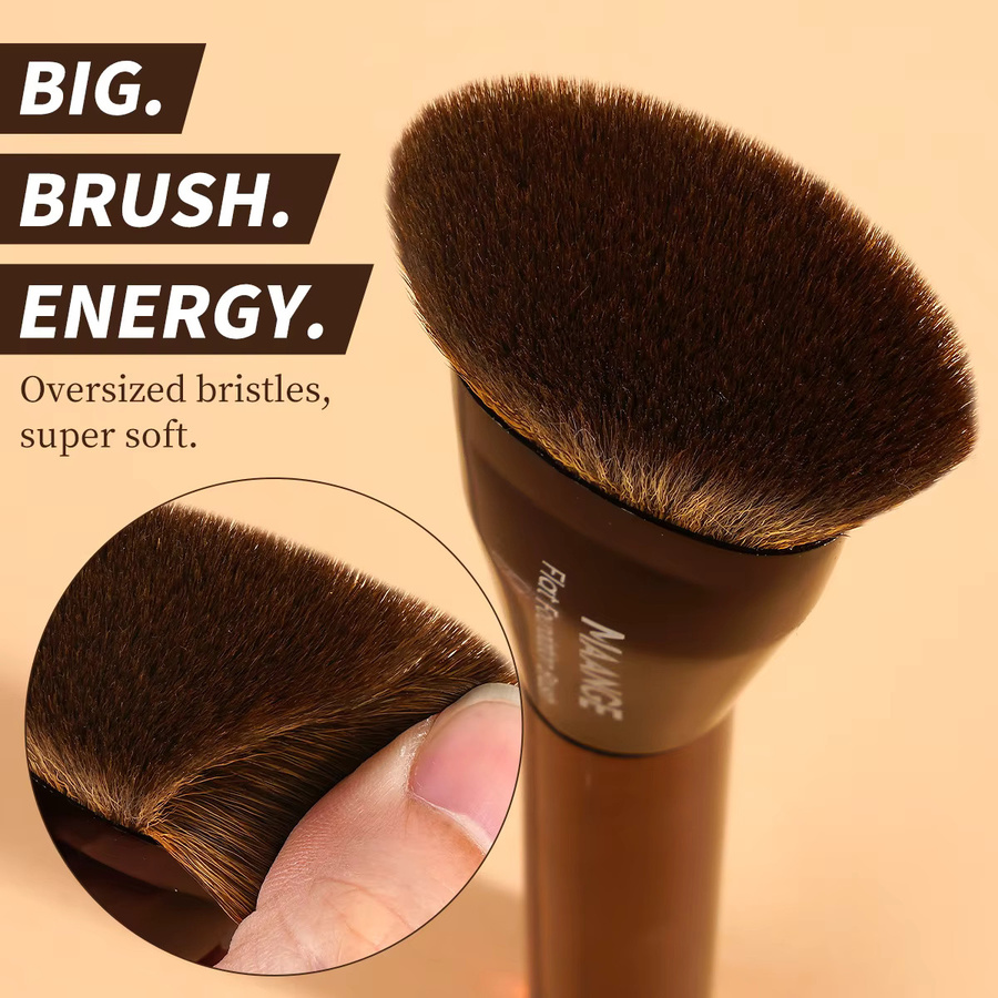MAANGE Foundation-Make-up-Pinsel, flache Oberseite, Unisex - Bild 5