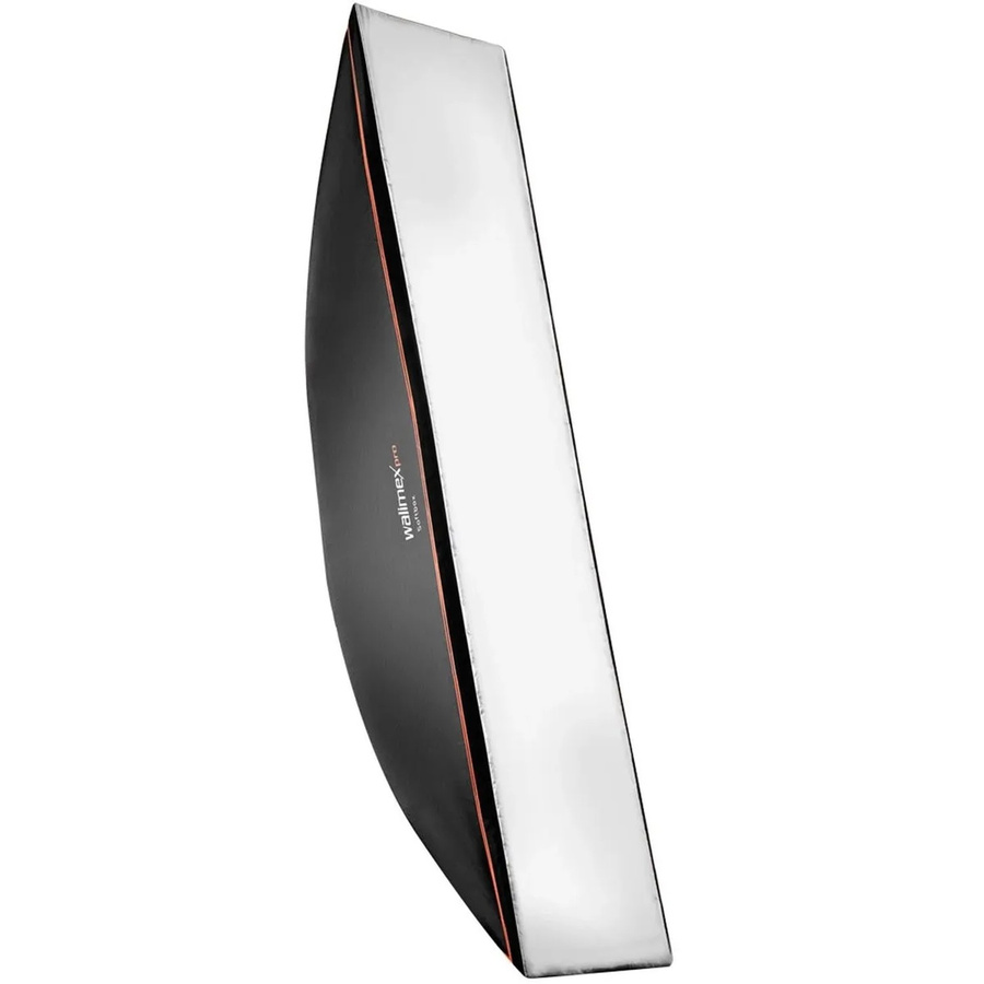 Walimex Pro Softbox Orange Line mit 360 Grad Diffusoren und Tasche, Farben: Orange, Silber, Schwarz, B/H: 40 x 180 cm - Bild 2