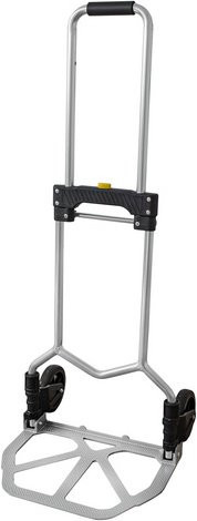 pro-bau-tec Transportkarre Junior silberfarben mit max. 70 kg Tragkraft, faltbar und klappbar - Bild 1