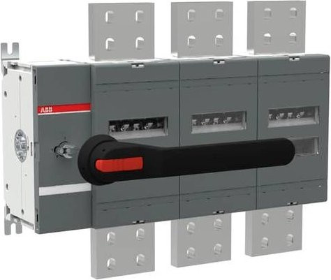 ABB Lasttrennschalter OT4000E03P 1000V Schwarz und Grau - Bild 1