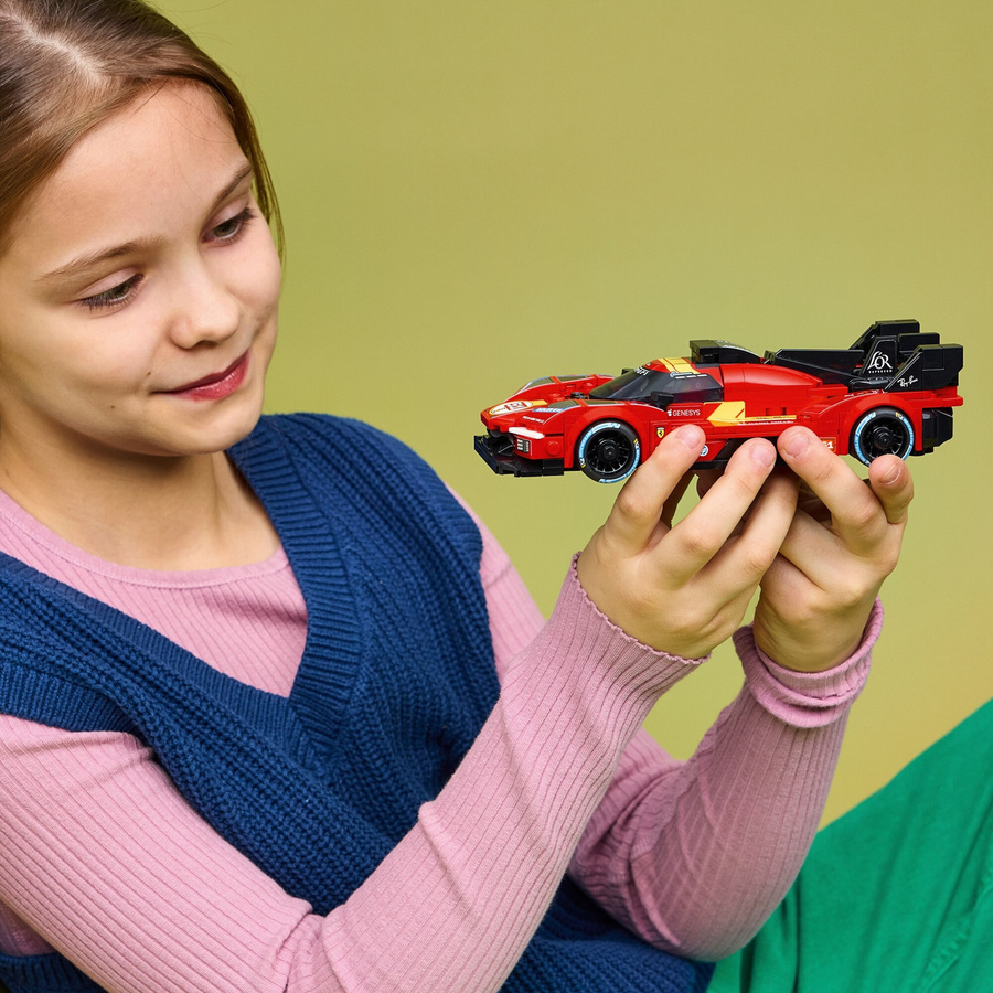 LEGO Speed Champions Ferrari 499P Rennwagen ab 9 Jahren - Bild 4