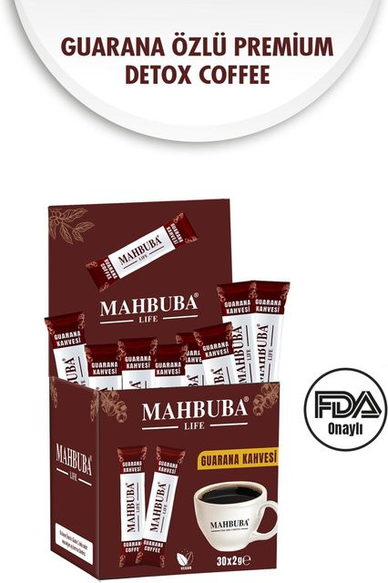 MAHBUBA Kaffee, Guarana-angereichert, Getränkepulver, 60 g - Bild 1