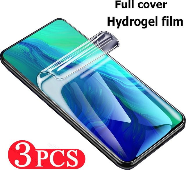 3er-Pack Hydrogel-Displayschutzfolien für Vivo Y02a Y03 Y04 Y17s Y18 Y18i Y19e Y21d Y28e Y28s Y29 Y19 Y29t 5G Y27 Y28 4G in Transparent - Bild 1