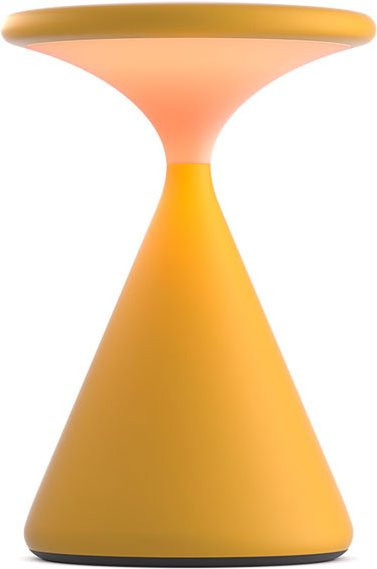 GRAU Salt LED-Akkuleuchte Sun Orange dimmbar mit Timer aus Aluminium und Glas für Garten und Balkon - Bild 1