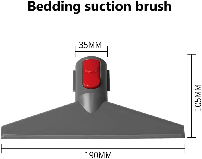 Dyson Matratzenwerkzeug Saugbürstenkopf in Grau für V7 V8 V10 V11 V15 Gen5 Absolute Staubsauger Teile - Bild 2