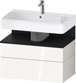 Duravit Waschtischunterschrank Qatego in Weiß, Wandhängend, B/T/H: 79 x 47 x 59 cm - Bild 1