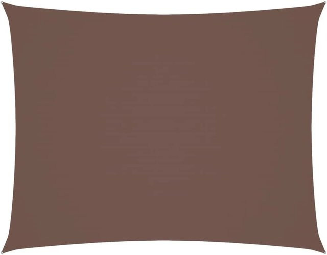Furnicato Sonnensegel aus PU-beschichtetem Oxford-Gewebe rechteckig in Braun, Breite: 600 cm, Tiefe: 300 cm - Bild 1