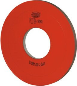TYROLIT VIB-STAR Präzisions-Schleifscheibe CBN rot B/T/H: 400 x 20 x 127 mm mit 3 mm Belagdicke - Bild 1