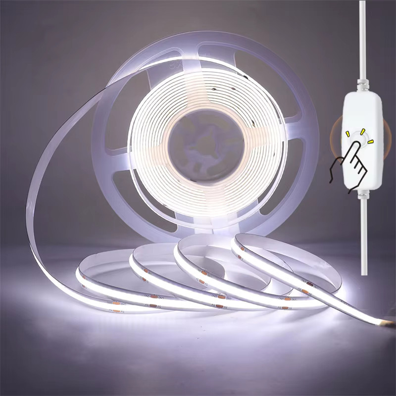 Acosh Neon COB-LED-Streifen mit 400 LEDs/m, flexibles CCT LED-Lichtband via USB, 5 V, Weiß - Bild 5