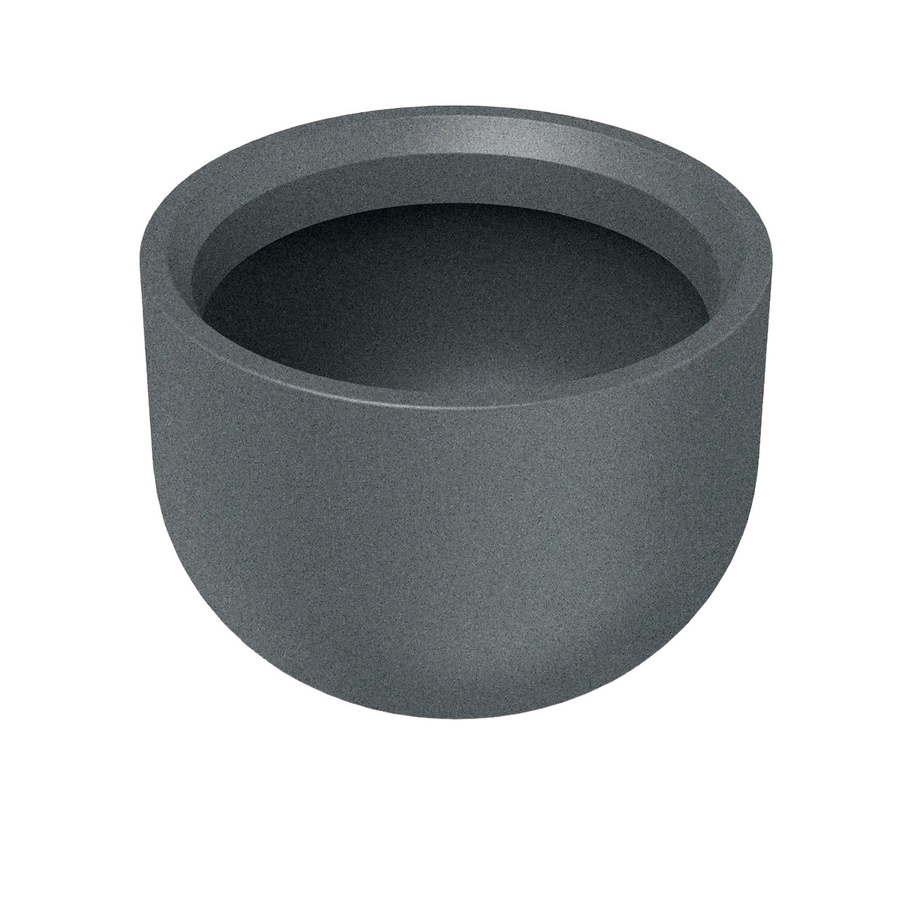 Prosperplast Blumentopf Molta in Granit Grau, Durchmesser: 48 cm, Höhe: 35 cm - Bild 2