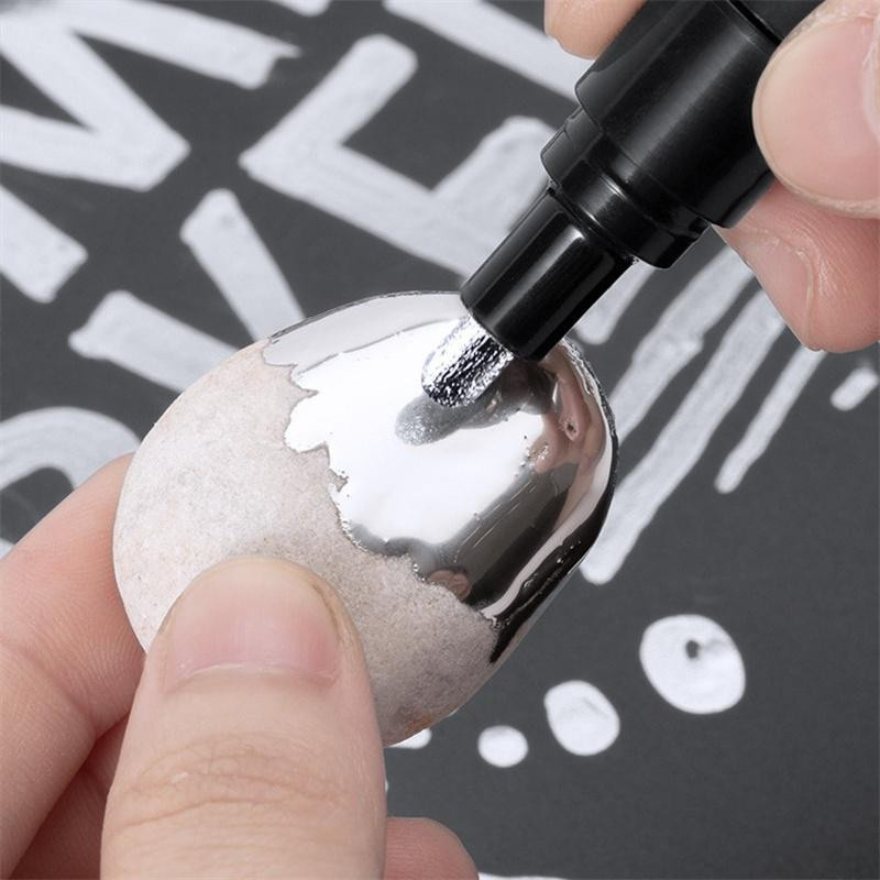 Su Yixin Markierungsstift in Kupfer mit Chrom-Finish für Metallkunst und DIY-Projekte, feine Spitze - Bild 7