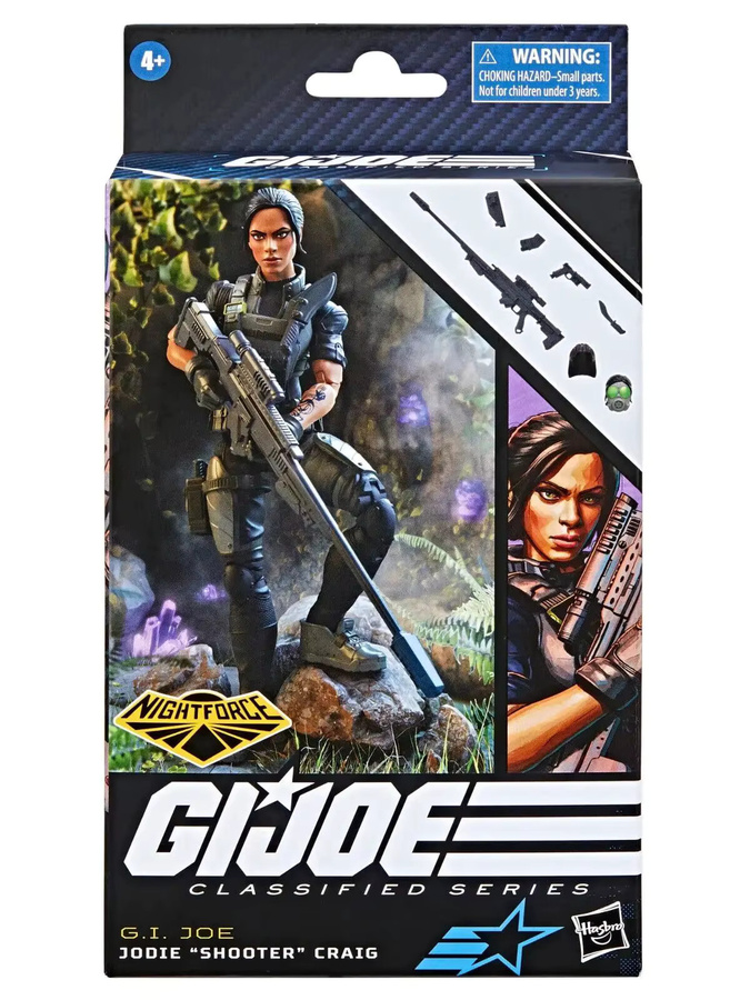 Hasbro G.I. Joe Classified Series Night Force Jodie Shooter Craig Actionfigur, ab 4 Jahren - Bild 2