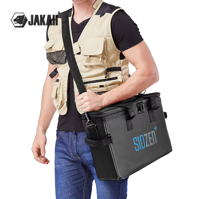 JAKAH Werkzeugtasche aus wasserdichtem Oxford-Material als Organizer und Koffer für Elektriker mit großer Kapazität - Bild 3