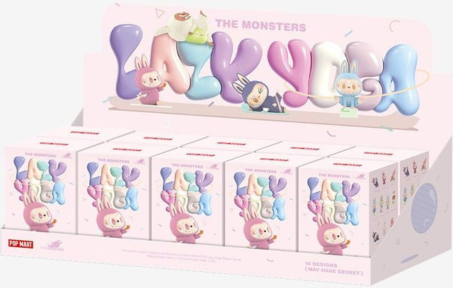 POP MART THE MONSTERS Labubu Lazy Yoga Series Figuren Blind Box - Bild 1