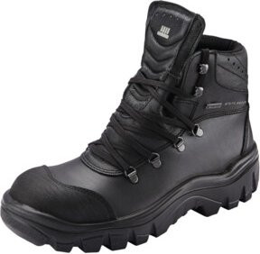 Steitz SECURA OSLO Bau GORE II Schnürstiefel aus Leder in Anthrazit, Schutzklasse S3, Größe 44 - Bild 1