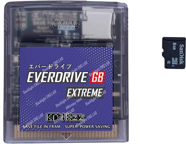 Everdrive GB Extreme Chip-Speicher der zweiten Generation für GBGBC-Flashcard AP mit SD-Unterstützung - Bild 1