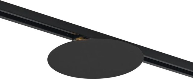 QAZQA Iconic Pulley Moderne Deckenleuchte Schwarz für 1-Phasen-Schienensystem, 2-flammig, dimmbar - Bild 1