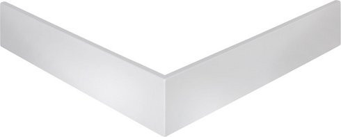 Schulte Duschwannenschürze ExpressPlus aus Acryl, rechteckig, Farbe: Weiss, B: 90 cm, H: 90 cm - Bild 1
