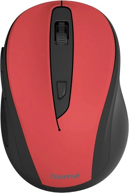 Hama Optische 6-Tasten-Funkmaus MW-400 V2 Ergonomisch mit USB-Empfänger in Sienna, Braun, Rot oder Schwarz - Bild 2