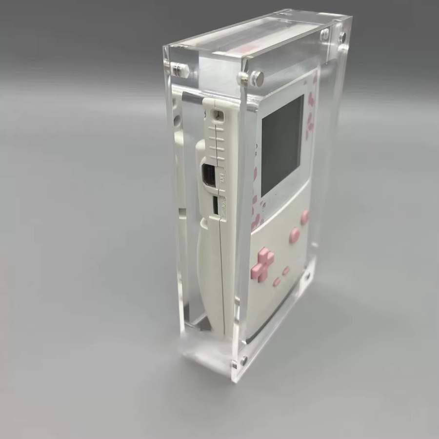 Hochtransparente Acryl-Magnetabdeckung als Aufbewahrungsbox für deinen Gameboy Color GBC in Transparent - Bild 1
