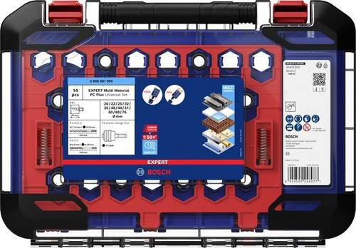 Bosch EXPERT Multi Material Power Change Plus Lochsägen-Set mit Carbide-Spitzen, 14-teilig - Bild 1