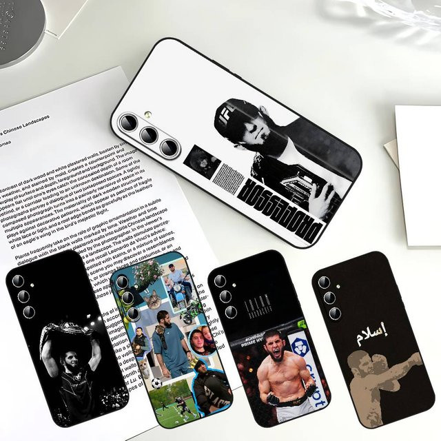 P4P Islam M-Makhachev Soft Cover Handyhülle für Samsung Galaxy S21 S22 S23 S24 S25 S26 Ultra FE Plus 5G A52S - Bild 1